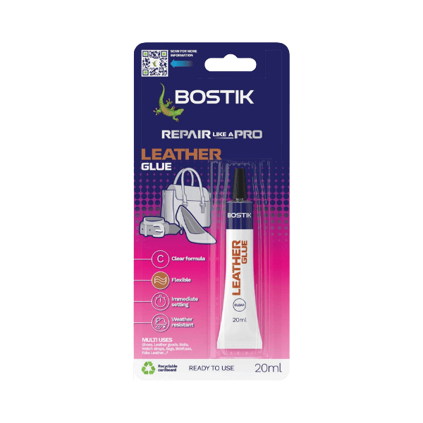 Bostik DIY New Zealand Repair Leather Glue product image