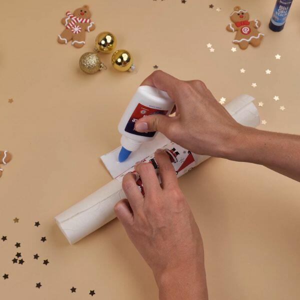 Bostik DIY Greece tutorial handmade festive calendar step 2