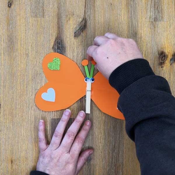Bostik  DIY  uk  Tutorial  Butterfly  Step  6