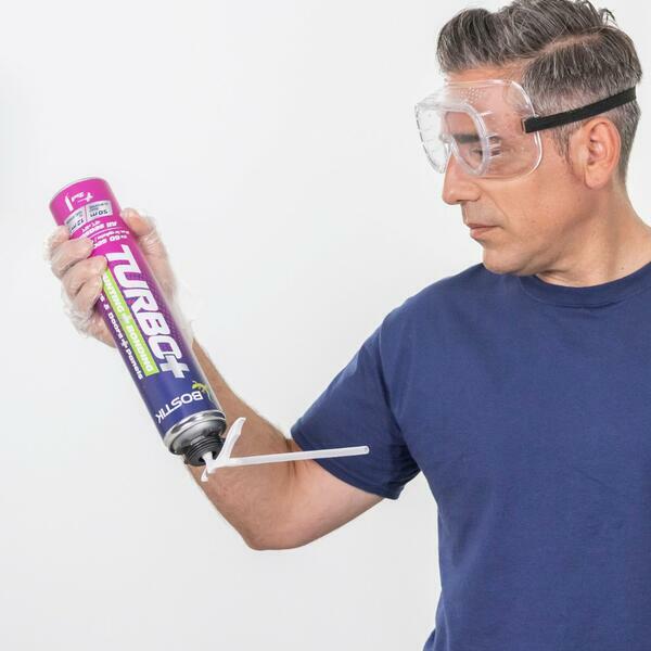 Bostik DIY Poland how to door frames turbo plus step 6 straw