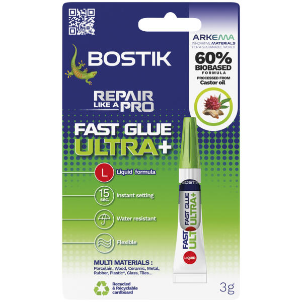 Bostik DIY Moldova RO Speed Glue Ultra Blister 3G Front