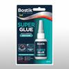 Packaging of Bostik Super Glue Easy Flow, 20ml, showcasing its multi-purpose, controlled flow for precise repairs.