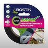 Bostik Max Repair Tape in black, 50 mm x 20 m, on product packaging.