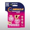 Bostik Miracle Mounting Tape packaging, labeled as clear, washable, reusable, 19mm x 1.5m, for DIY repairs.